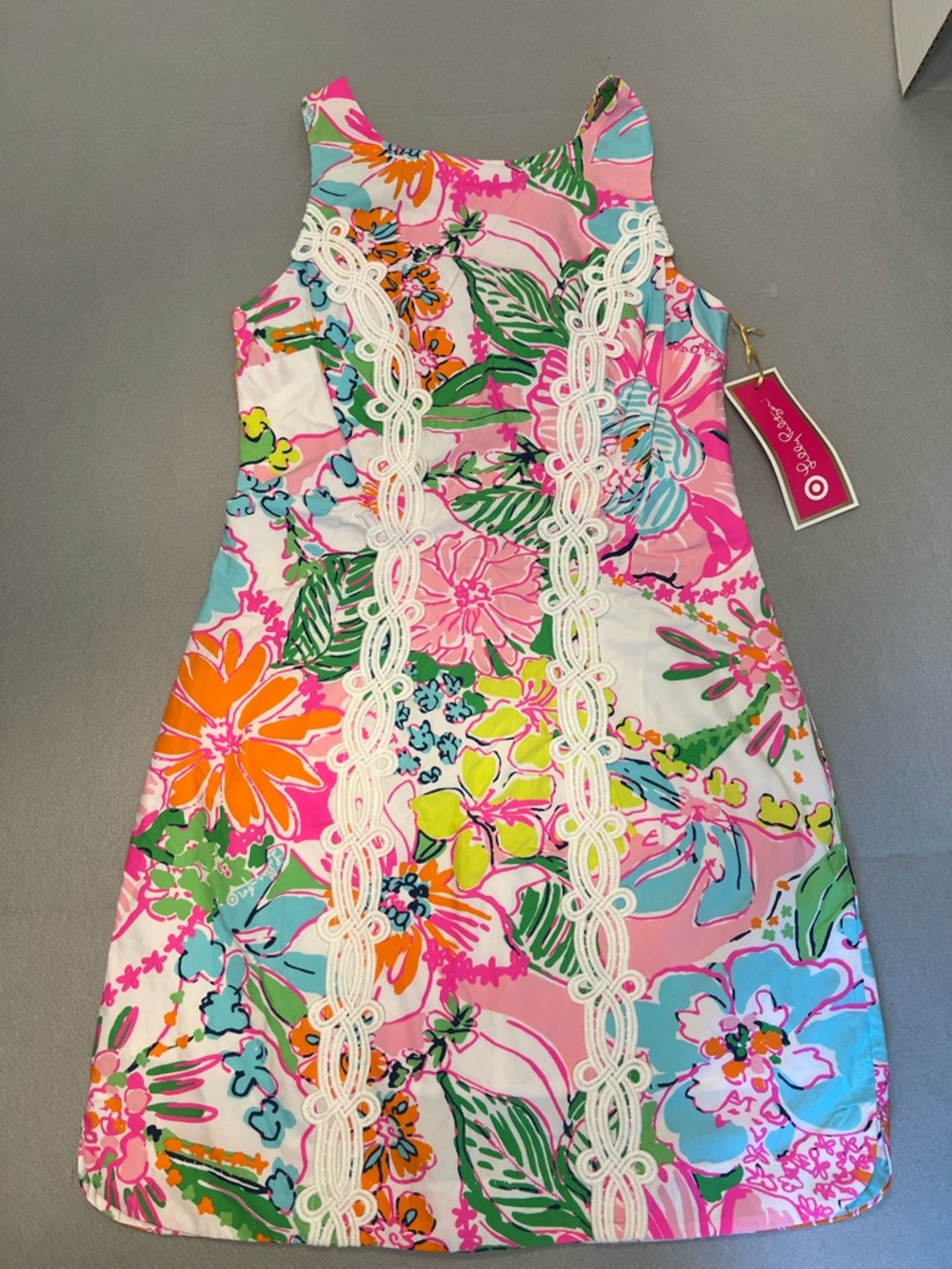 Nosey Posie Sleeveless Shift Mini Dress - Lilly Pulitzer Size 4 Target NWT